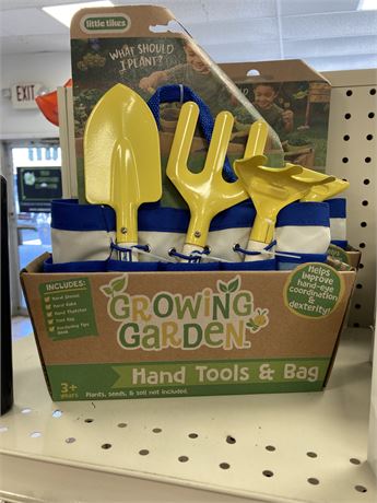 Little Tikes Growing Garden Hand Tool and Bag