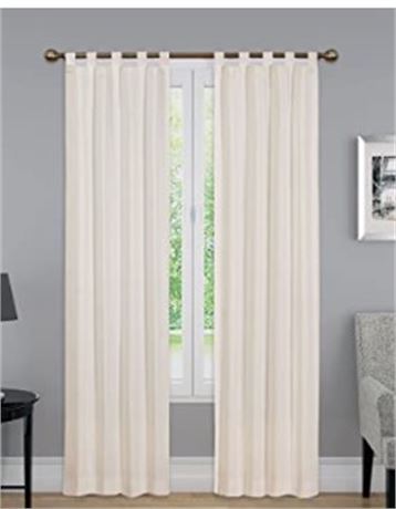 Set of 2 Montana Light Filtering Curtain Panels - Pairs To Go, 60"x95"