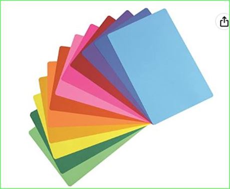 (10) 24pk Placemats, Assorted Colors