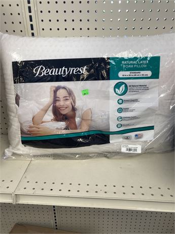 BeautyRest Natural Latex Foam Pillow
