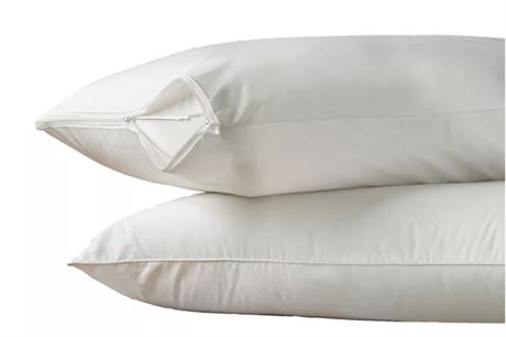Lot of (TWO) Allearease Standard Pillows