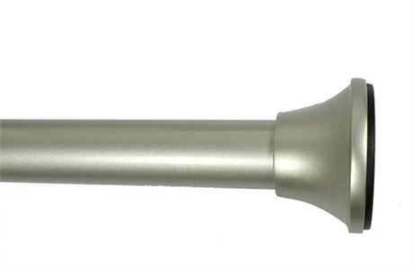 Mainstays 30-52 adjustable curtain tension rod, silver