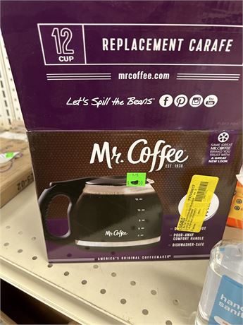 Mr. Coffee 12 cup Replacement Carafe