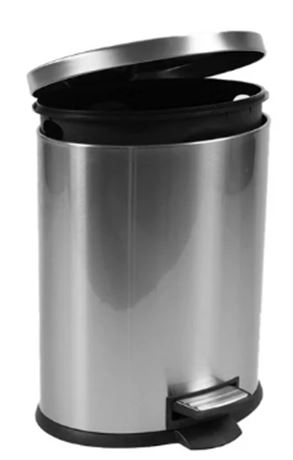 Better Homes and Gardens 1.3 gallon Stainless Steel Step Container