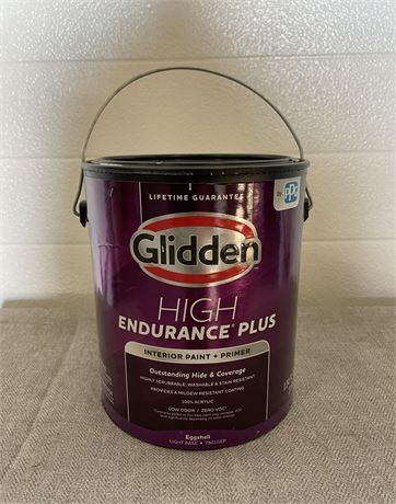 Glidden Interior Paint&Primer, Barely Jade/Gray, 1 Gallon, Eggshell
