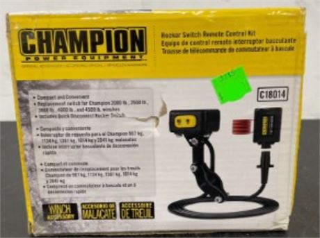Champion Power Equipment Mini-Rocker Switch Winch Remote Control Kit for 5000-lb