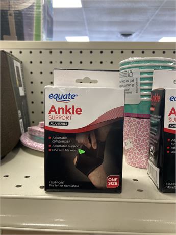 Lot of (TWO) Equate Ankle Supports