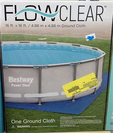 Flowclear Ground Cloth For 15 ft pool