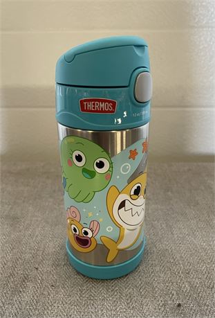 Thermos Kids Stainless Steel Vacuum Insulated, Baby Shark, 12oz
