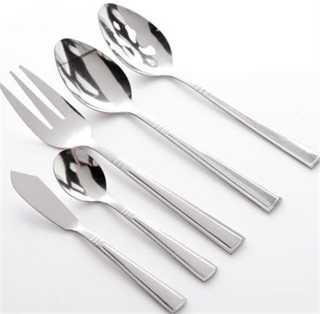 Great Value Tapani Stainless Steel 45 piece Flatware set