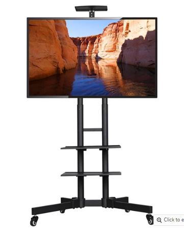 Yaheetech 591798 Mobile TV Stand with Mount for 32 - 65" TV