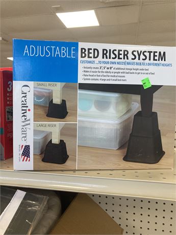 Creative Ware Adjustable Bed Riser System