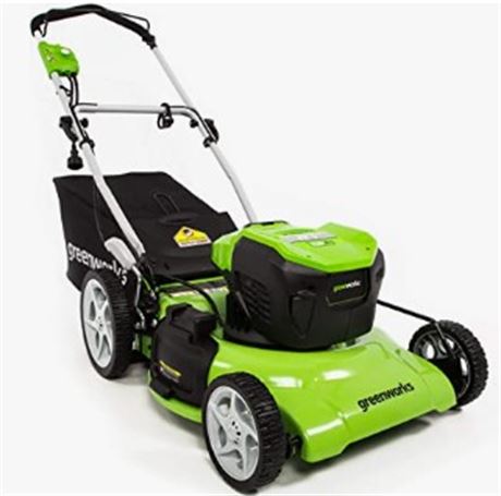 Greenworks 21 inch 3 in 1 13amp Electric Lawnmower