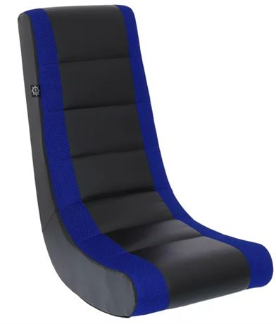 Blue Rocking Padded Chair Rocker Gaming Chair