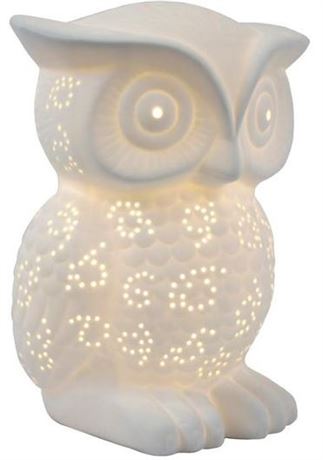 Owl Shaped porcelain table lamp