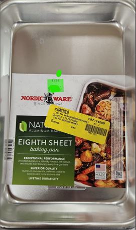 NORDICWare 9m3" x 6.25" Aliminum Baking Sheet