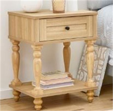 My Texas House 19 inch Nightstand, Natural
