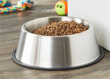Vibrant Life Stainless Steel Jumbo Dog Bowl, Medium