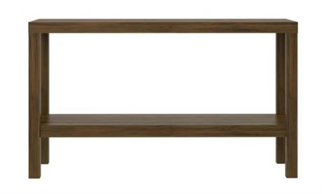 Mainstays Parsons Console Table, Walnut