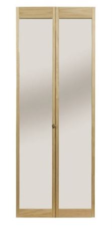 AWC 907 Traditional Mirror Bi-fold Door