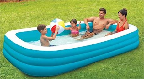 Play Doh 10 Foot Family Pool, 10 foot long x 6 foot wide x 27 inch deep