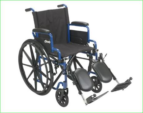 Drive Medical Blue Streak 20" Wheelchair