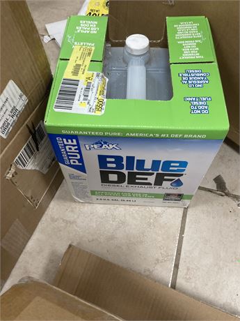Peak Blue Def Diesel Exhause Fluid, 2.5 gallons