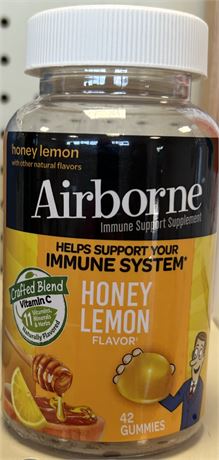 Airborne Immune Support gummies, 42 ct