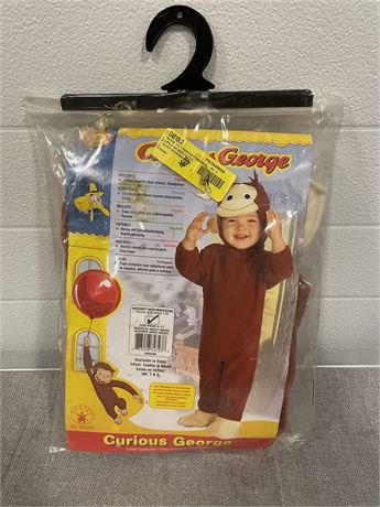 Curious George Kids costume, 6-12 months
