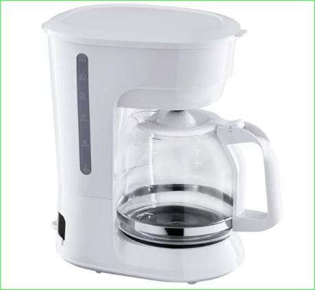Main Stays 12 cup Coffee Maker, White