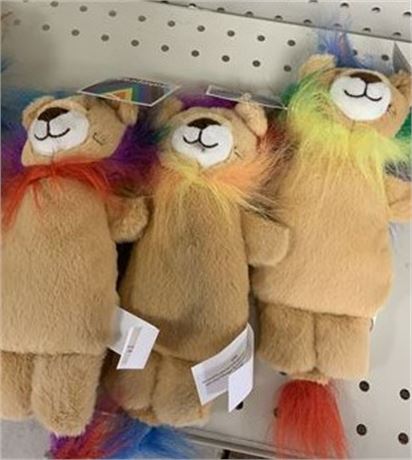Lot of (THREE) Pride Lion Stuffed animals