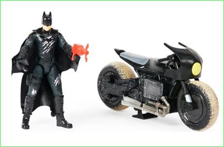 DC Comics Batman Batcycle Pack w/ Exclusive Batman Figure