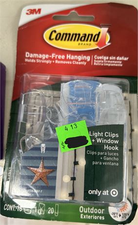 Command Hanging Hooks, 16 ct