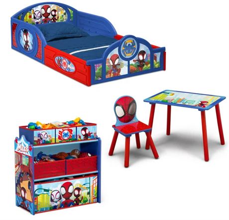 Spidey Amazing Friends 4 piece Room in a box