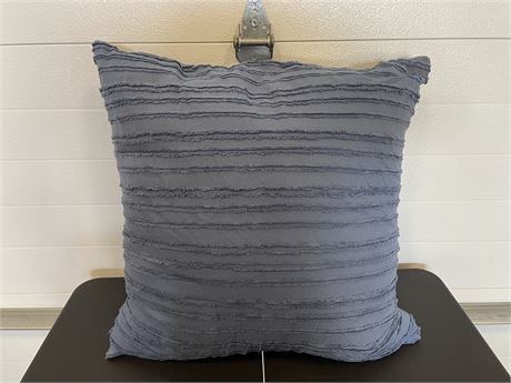 Euro Clipped Texture Dec Pillow Blue - Threshold™