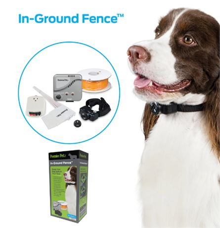 Premier Pet in-ground Pet fence, 1/3 acre