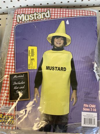 Rasta Imposta Mustard Costume, Child Size 7-10