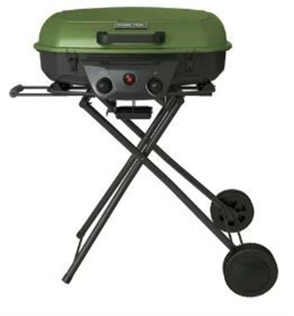Ozark Trail 2 burner Portable Camp Cart Grill