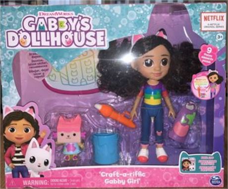 Gabby's Dollhouse Craft-a-Riffic Gabby Girl Figure Set