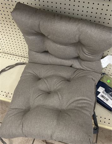 Outdoor Chair Cushion, Gray