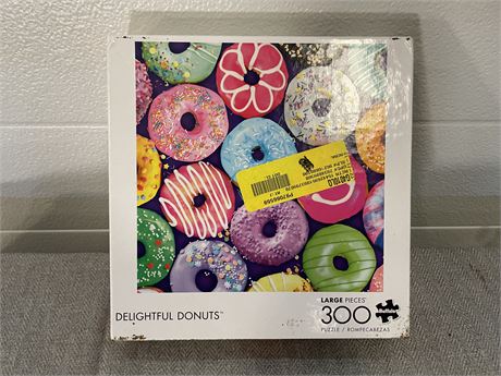 Buffalo Games - Art of Play - Delightful Donuts - 300 Piece Jigsaw Puzzle