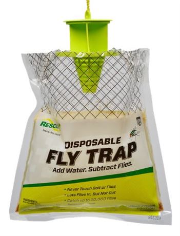Case of (6) Rescue FTD6 Disposable Fly Traps