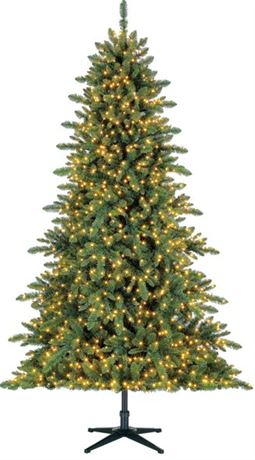 Holiday Time Pre-Lit 7.5' Milford tree-clear
