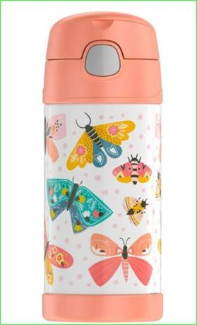 Thermos Kids Stainless Steel Vacuum Insulated Butterfly, 12oz