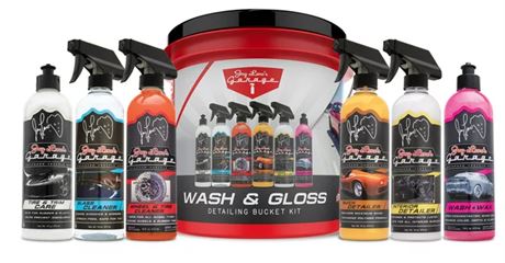 Jay Leno's Garage Wash And Gloss Detailing Bucket Kit