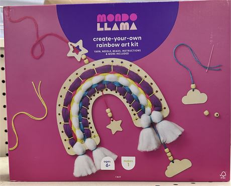 Mondo Llama Create your Own Rainbow Art Kit