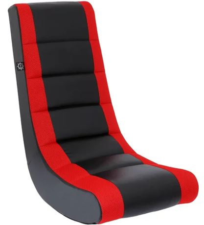Red Rocking Padded Chair Rocker Gaming Chair