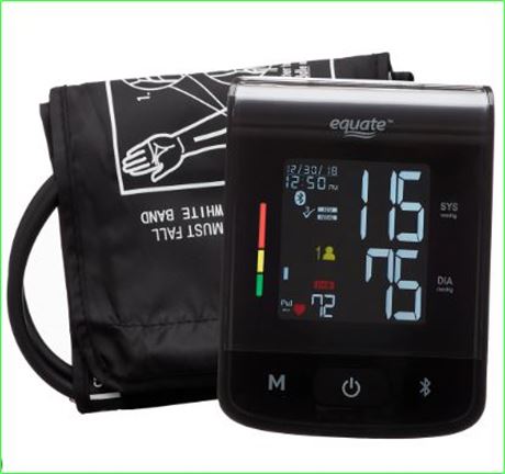 Equate 8000 series Upper Arm Blood Pressure monitor