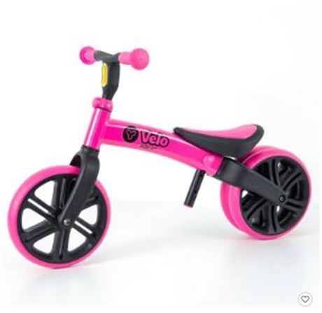 Velo Junior Balance Bike, Pink