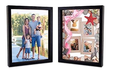 Lot of (2) 10"x10" Shadowboxes